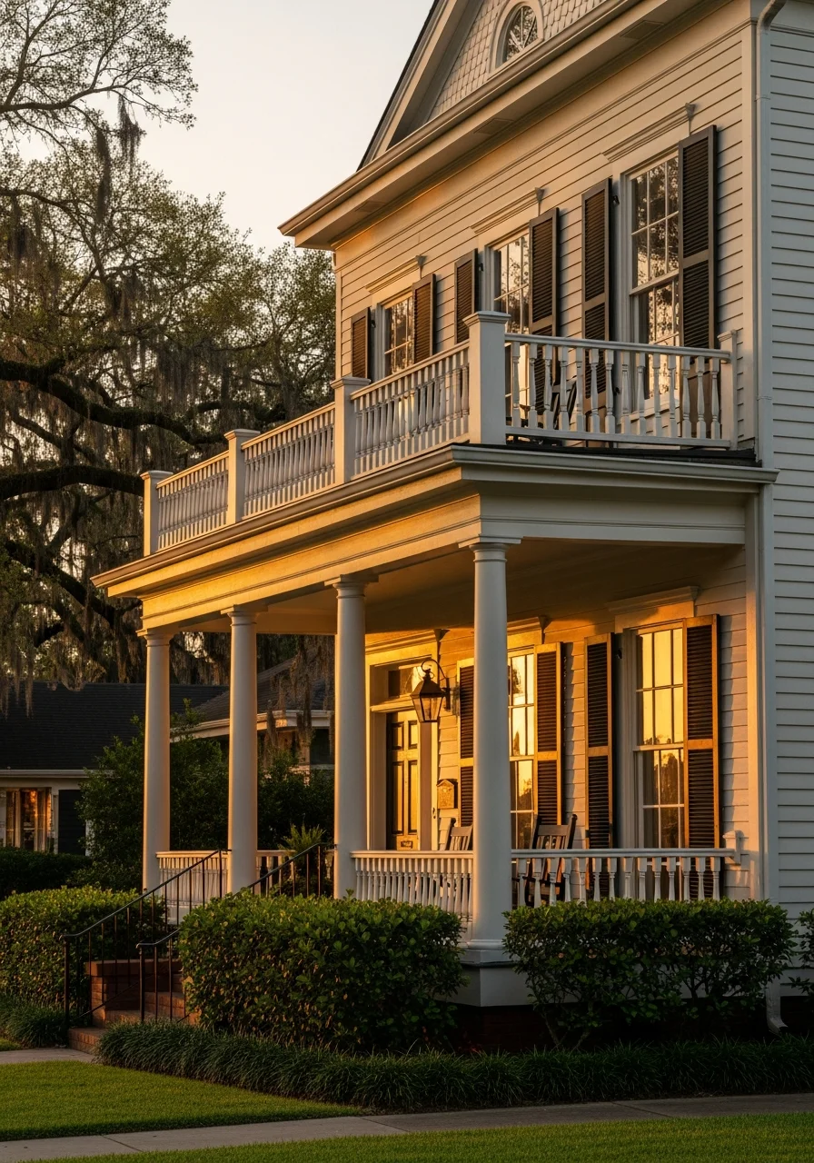 Baton Rouge home exterior showing typical architectural character of the capital area.